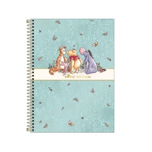 CADERNO ESPIRAL CD UNIV 1M POOH 80 FLS TILIBRA CONNECT