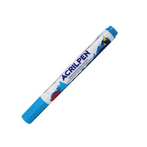 CANETA ACRILPEN PARA TECIDO AZUL CELESTE 503 ACRILEX