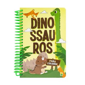 365 DINOSSAUROS PARA COLORIR ESPIRAL TODOLIVRO