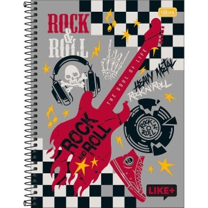 CADERNO ESPIRAL UNIVERSITÁRIO CD 10M 200FLS LIKE TILIBRA