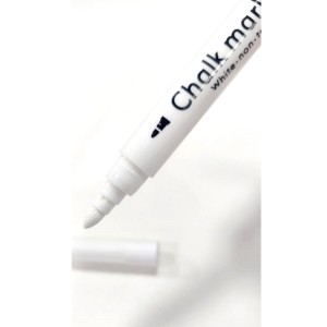 CANETA ACRÍLICA WHITE PEN TINTA BRANCA C/ 12 UNIDS