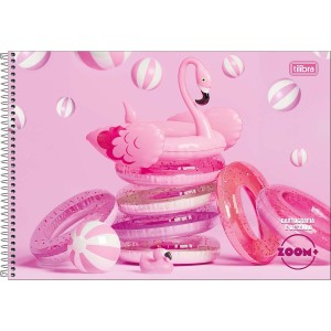 CADERNO DE CARTOGRAFIA ESPIRAL CD ZOOM+ FEM 96 FLS TILIBRA