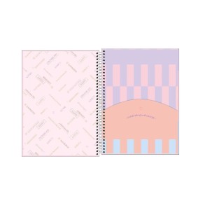 CADERNO ESPIRAL CD UNIV 10M HAPPY 160 FLS TILIBRA