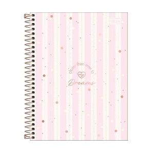 CADERNO ESPIRAL CD UNIVERSITARIO SOHO 10M 160FLS TILIBRA