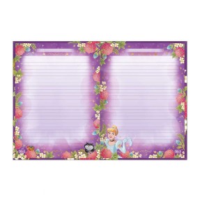 CADERNO BROCHURA CD COLEGIAL PRINCESA 160FLS TILIBRA