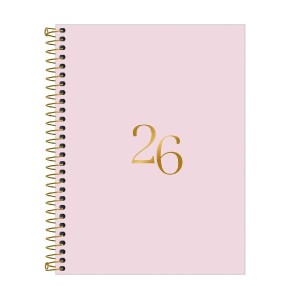 AGENDA EXECUTIVA ESPIRAL DIÁRIA VANILLA M7 TILIBRA