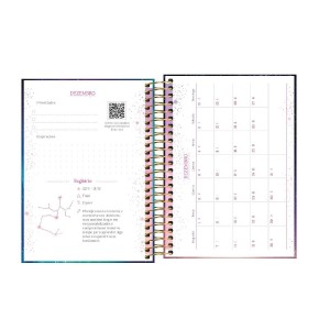 AGENDA ESPIRAL DIÁRIA MAGIC M4 TILIBRA