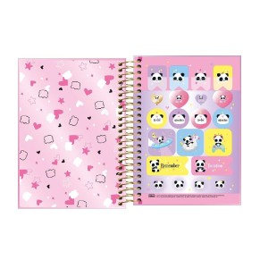 AGENDA ESPIRAL DIARIA LOVELY FRIEND M3 TILIBRA