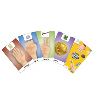 JOGO PEDRA, PAPEL E TESOURA PAIS&FILHOS
