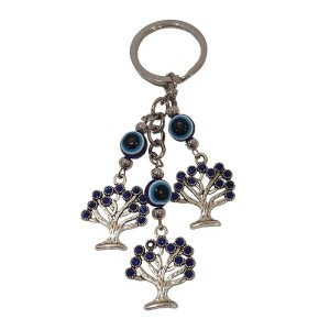 CHAVEIRO ÁRVORES OLHO GREGO METAL