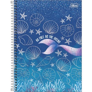 CADERNO ESPIRAL CD UNIVERSITÁRIO 10M WONDER 160 FLS TILIBRA