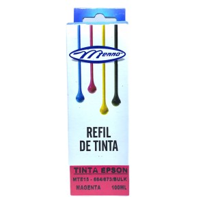 REFIL DE TINTA COMPATIVEL EPSON 664 673 MAGENTA 100ML MENNO