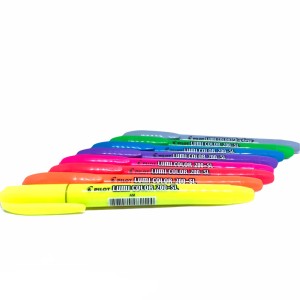KIT PINCEL MARCA TEXTO LUMI COLOR 200-SL C/ 8 CORES PILOT