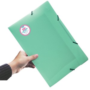 PASTA ABA ELÁSTICA OFÍCIO SEM LOMBO BREEZE VERDE PASTEL DAC