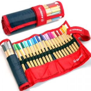 ESTOJO POINT 88 0,4 C/ 25 CORES STABILO