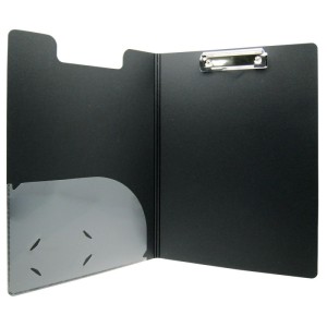 PRANCHETA COM CAPA A4 ECOSTRIPE OPACA PRETA YES