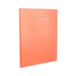 PASTA CATÁLOGO 40FLS OF CLEARBOOK LARANJA - YES