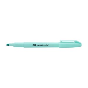 CANETA MARCA TEXTO LUMINI AZUL PASTEL CIS