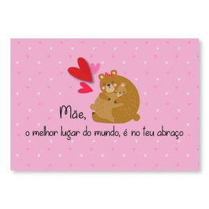 CARTÃO MÃE URSA FINA IDEIA