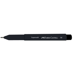 CANETA SUPERSOFT PEN 1.0 PRETO FABER-CASTELL
