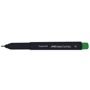 CANETA SUPERSOFT PEN 1.0 VERDE FABER-CASTELL
