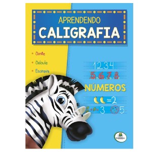 APRENDENDO CALIGRAFIA NÚMEROS - TODOLIVRO