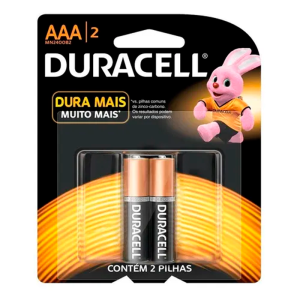 PILHA ALCALINA AAA DURACELL